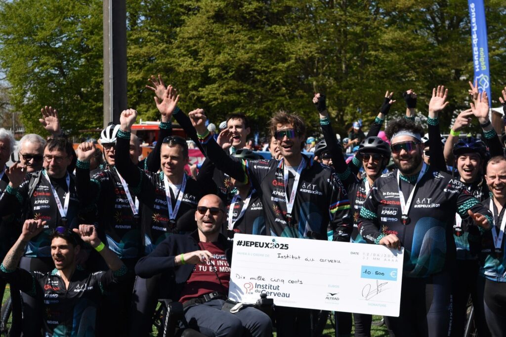 Cheque Institut du Cerveau Axel Allétru