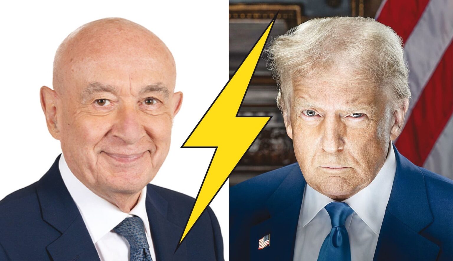 Clash Trump Malhuret