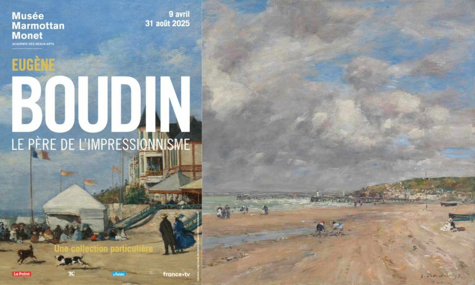 Eugène Boudin à l’honneur : un collectionneur dévoile son trésor au musée Marmottan