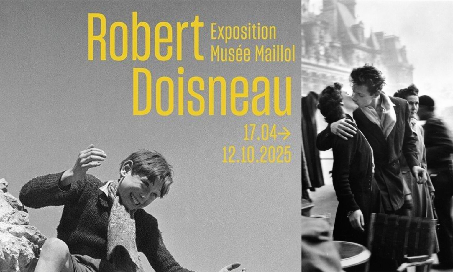 Robert Doisneau : la plus grande rétrospective depuis 20 ans au musée Maillol