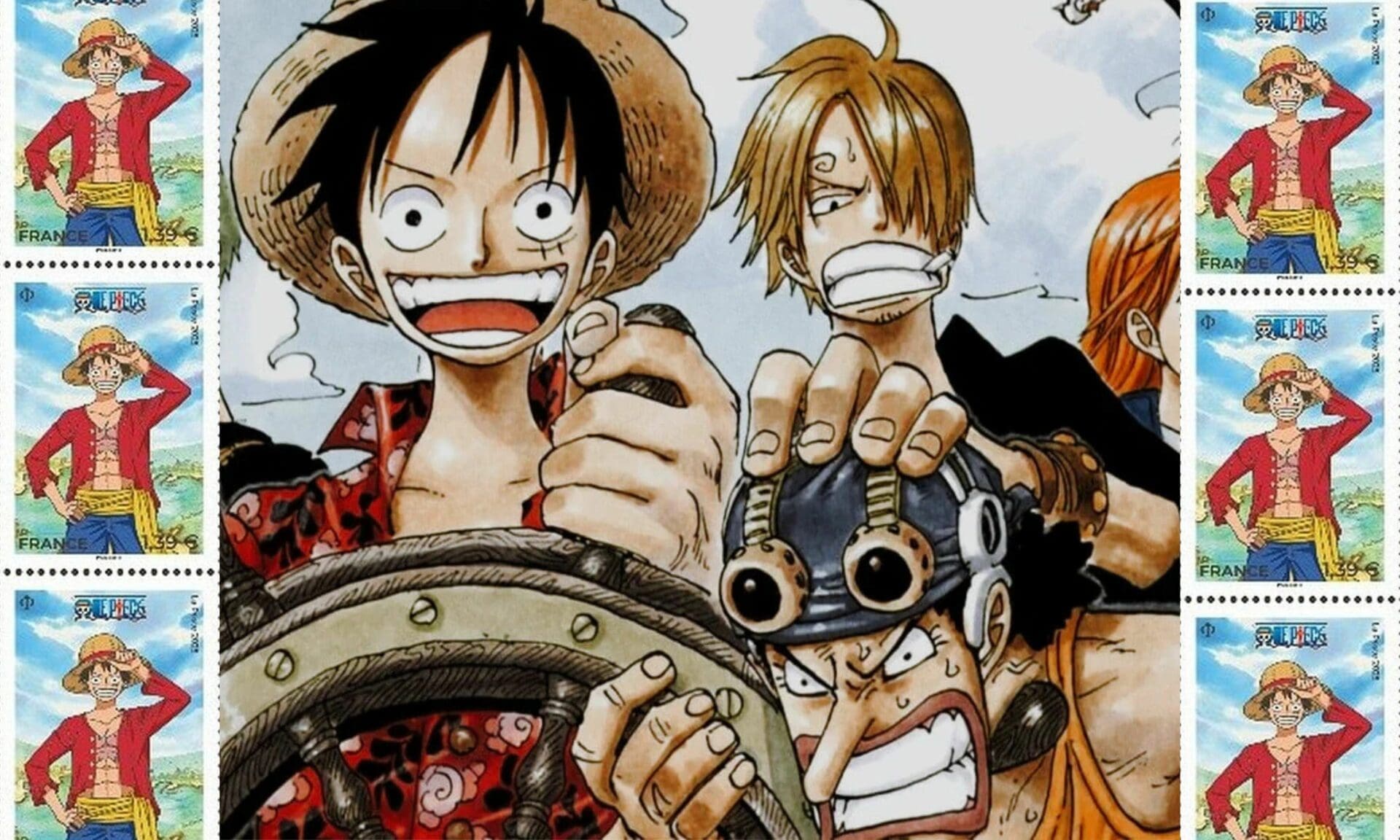 One Piece débarque à La Poste : des timbres collector pour les fans du manga culte