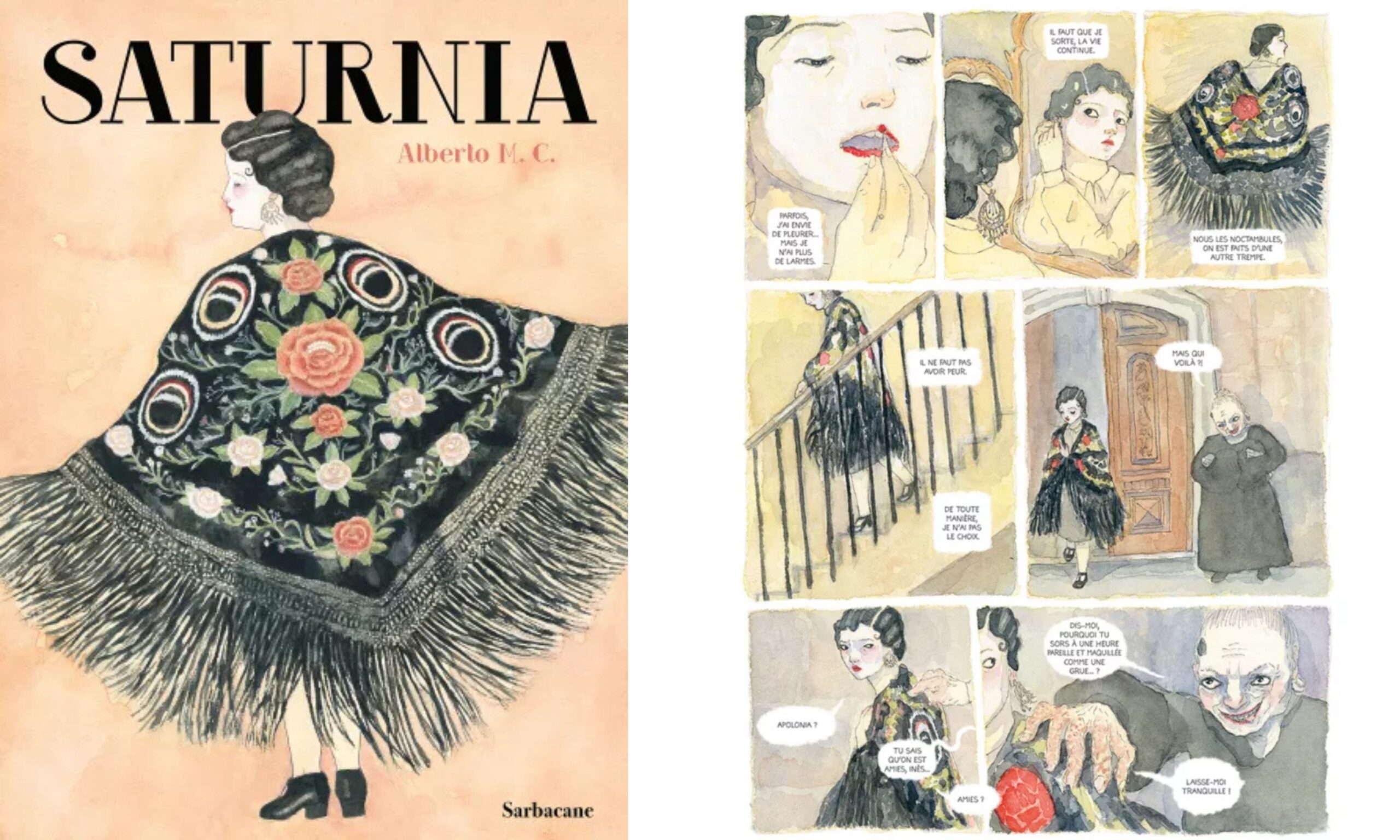 « Saturnia » : un roman graphique bouleversant sur l’amour, la peur et la lumière