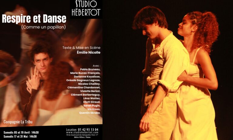 Entre théâtre et chorégraphie, “Respire et Danse (Comme un papillon)” explore la souffrance psychologique dans un langage corporel poétique et bouleversant