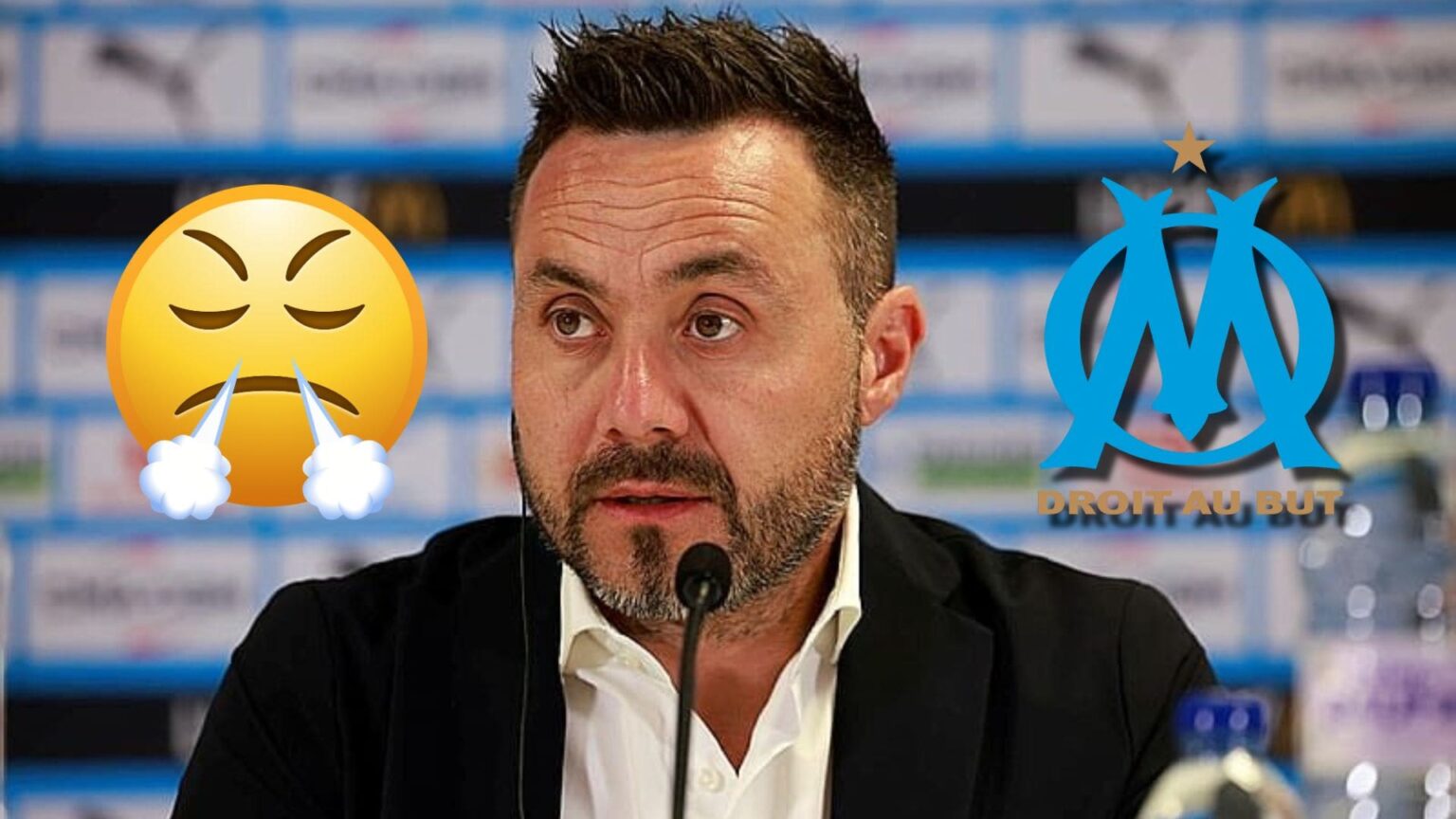 De Zerbi enervé avant OM TFC