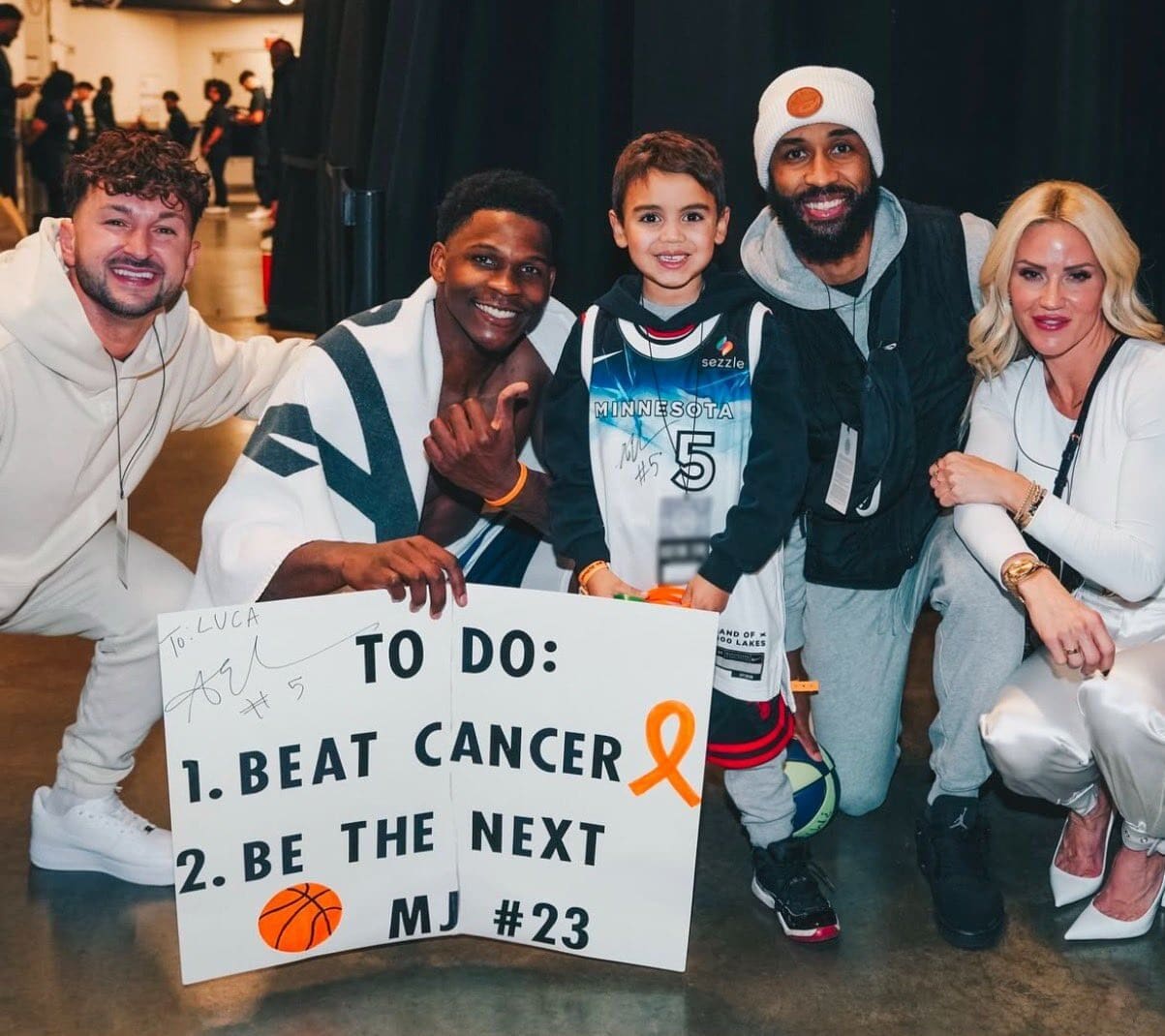 Edwards Nba Bracelet Orange