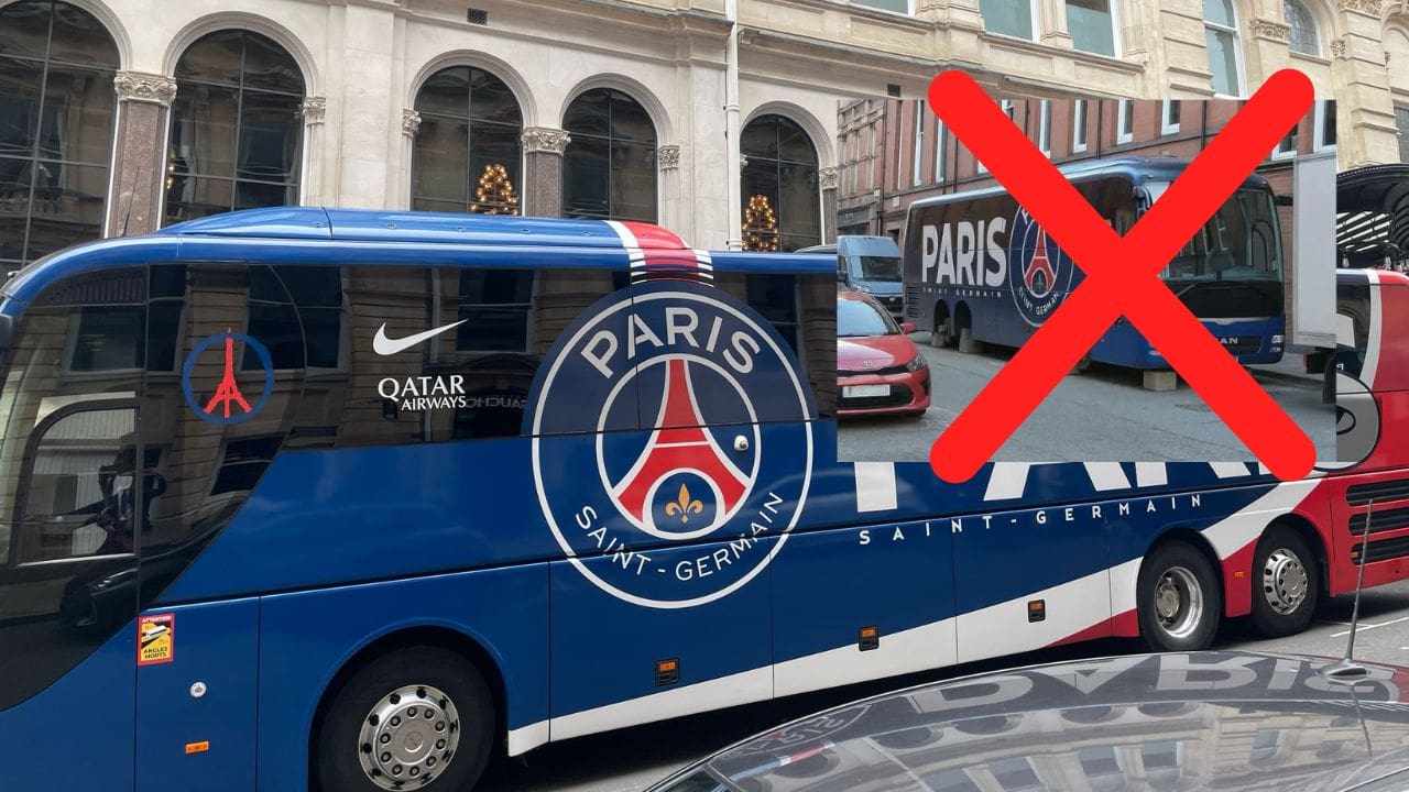 Fake News - Non, le bus du Paris Saint-Germain ne s'est pas fait voler ses pneus...