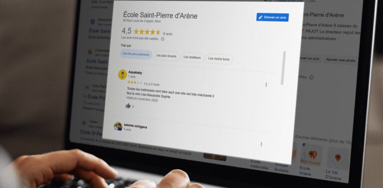 Google supprime les avis sur les écoles : un soulagement pour les enseignants