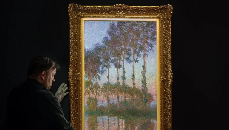 Le Crépuscule selon Monet  : un tableau rare aux enchères chez Christie's