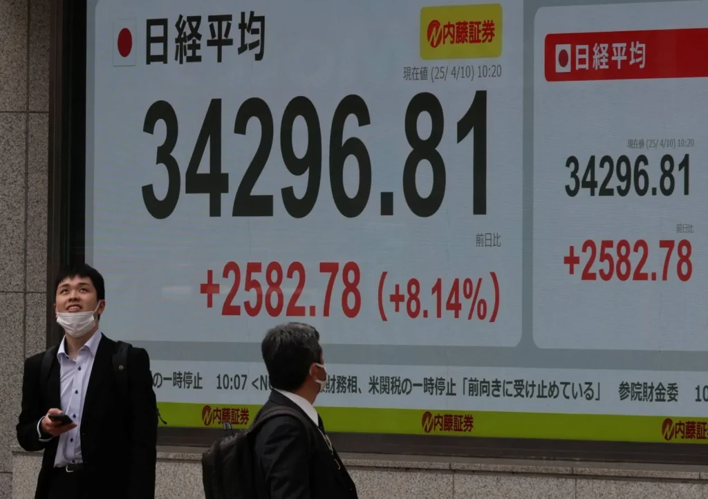 Les marchés boursiers mondiaux en hausse après la suspension des droits de douane par Donald Trump