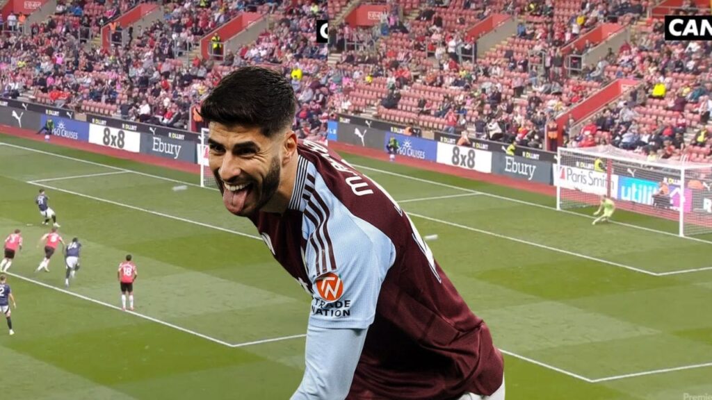 Marco Asensio penaltys vs southampton