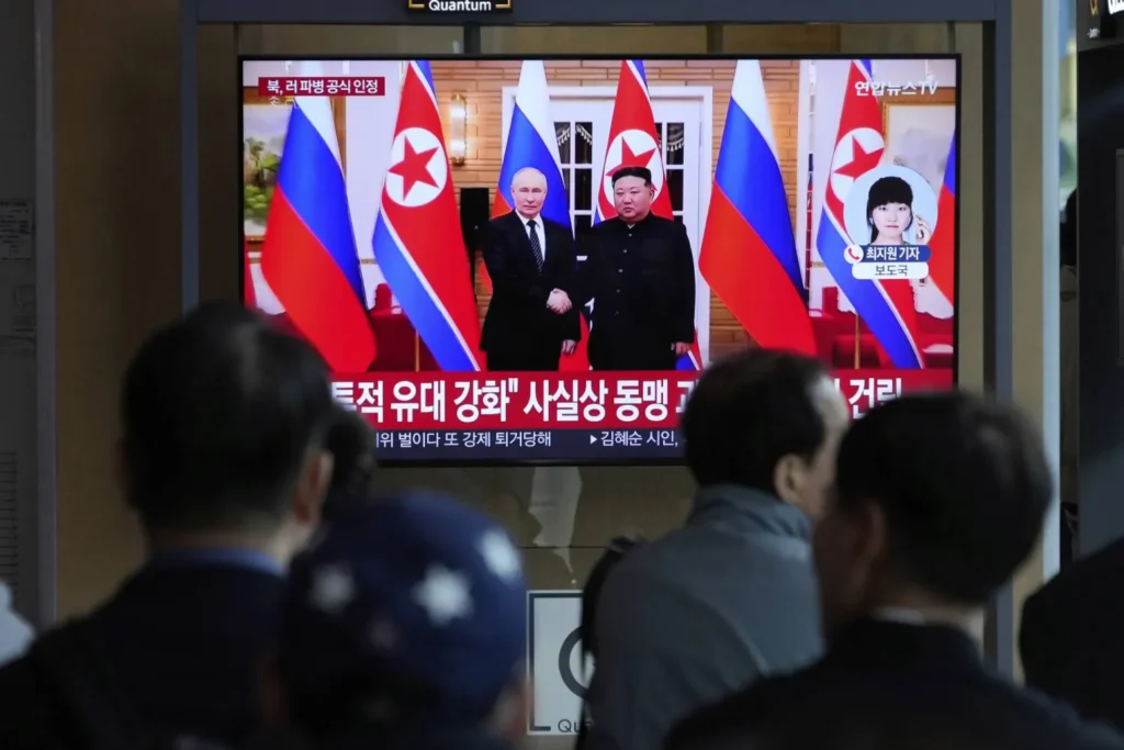 Poutine remercie Kim pour « l’exploit » des soldats nord-coréens à Koursk