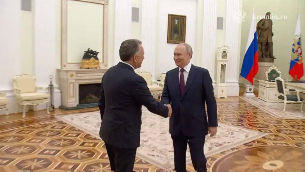 Poutine rencontre Whitkoff à Moscou
