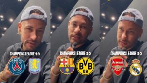 Qui va remporter la Champions League ? Neymar répond...