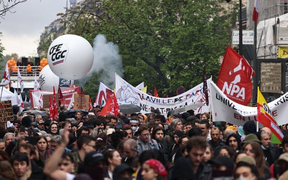 1er Mai sous tension : jusqu’à 150 000 manifestants attendus en France