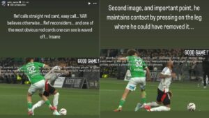 Match arrêté à Saint-Etienne, erreur d'arbitrage grossière