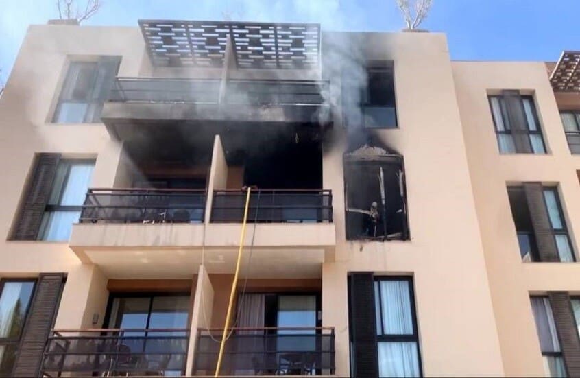 — Un Incendie Ravage Une Aile De L’hôtel De Cristiano Ronaldo À Marrakech