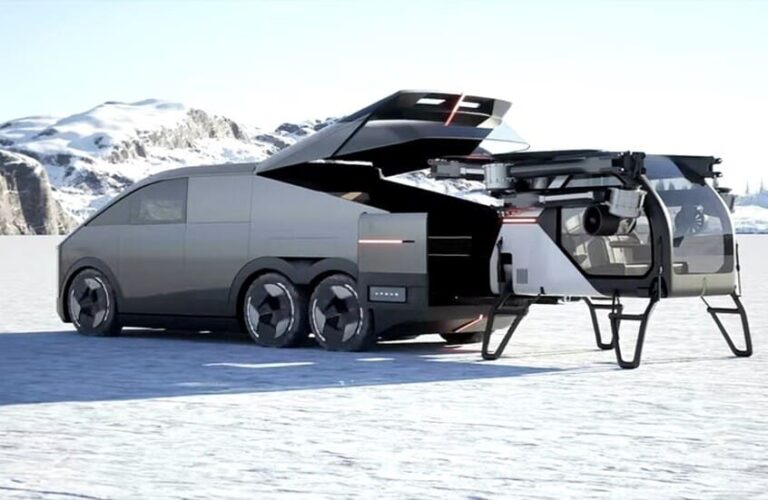 Une entreprise chinoise développe une voiture porte-avions !