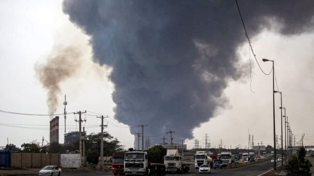 Iran : Incendie au port de Rajaei maîtrisé..