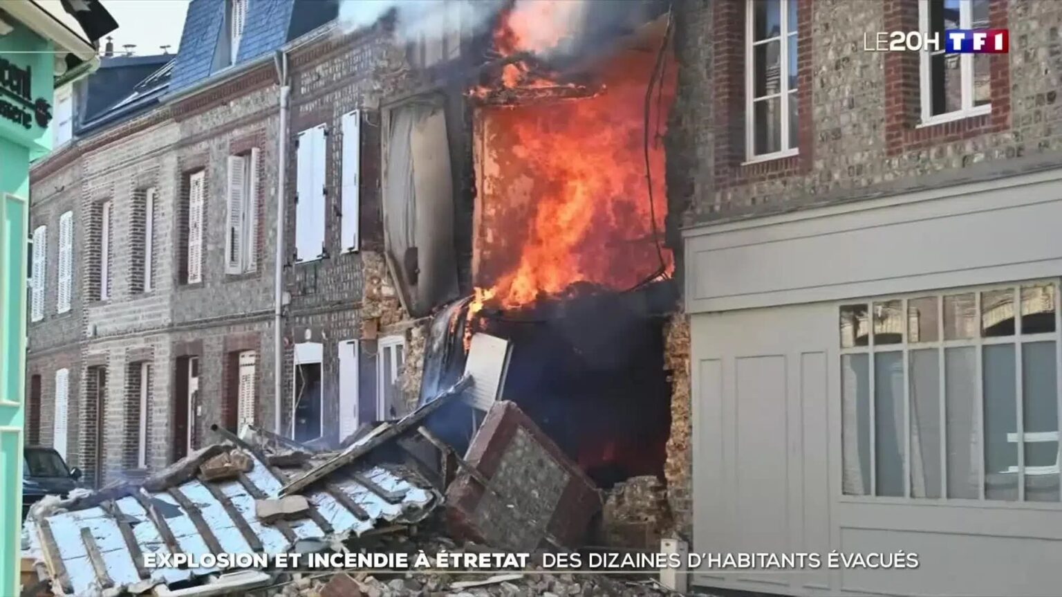 Explosion dans une pizzeria à Étretat : plusieurs blessés
