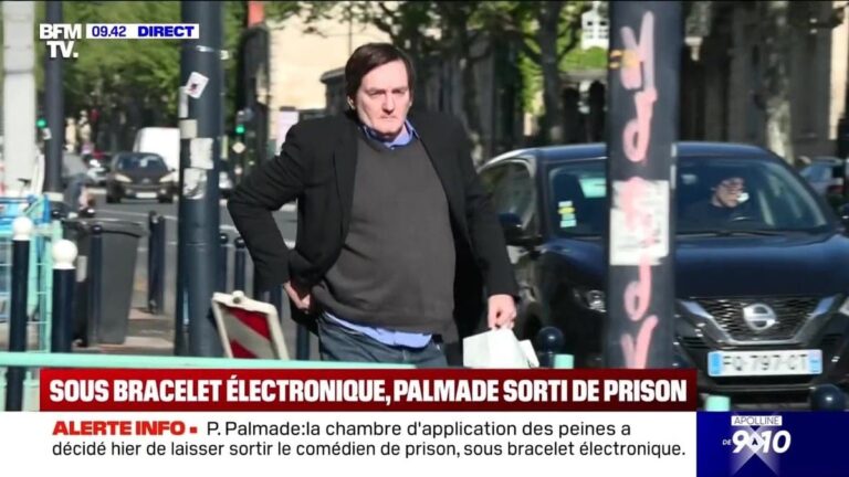 Pierre Palmade est sorti de prison ce matin : il purgera le reste de sa peine chez lui, sous bracelet électronique