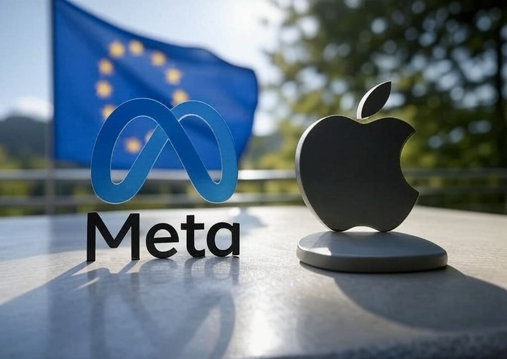 La Commission européenne inflige 700 millions d’euros d’amende à Apple et Meta