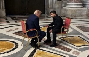 Zelensky sur sa rencontre avec Trump à Rome : « Bonne rencontre ! Nous espérons une paix durable et fiable. »