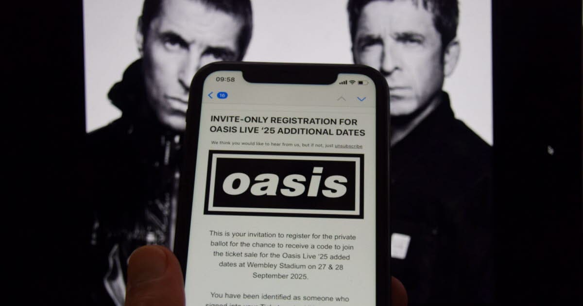 Escroqueries massives autour du retour d’Oasis : plus de 2 millions d’euros envolés