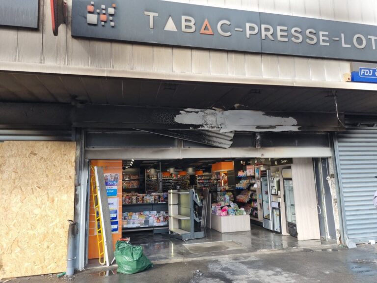 Échirolles : un bureau de tabac s’embrase sous l’assaut d’un bidon et d’un Molotov