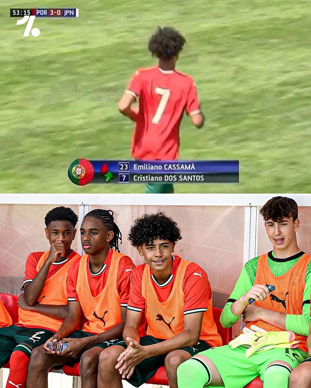 — Le Fils De Cristiano Ronaldo A Joué Son Premier Match Pour La Sélection Portugaise