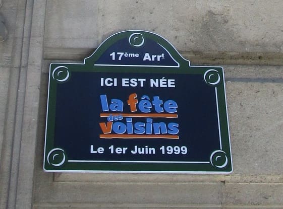 La fête des voisins célèbre ses 25 ans ce vendredi 23 mai