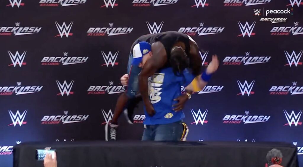 WWE BackLash - John Cena R Truth