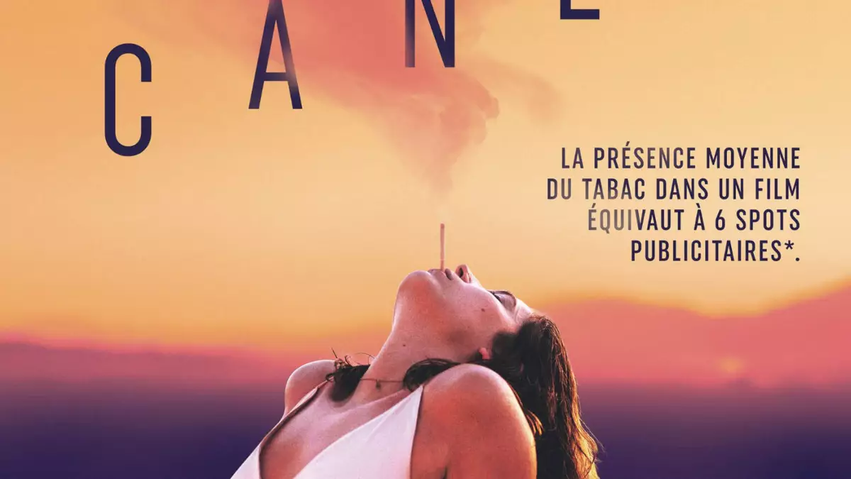 À Cannes, une campagne choc dénonce la surreprésentation du tabac au cinéma