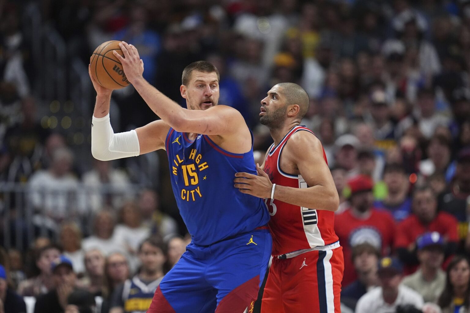 Clippers Nuggets Basketball Playoffs game 7 NBA
