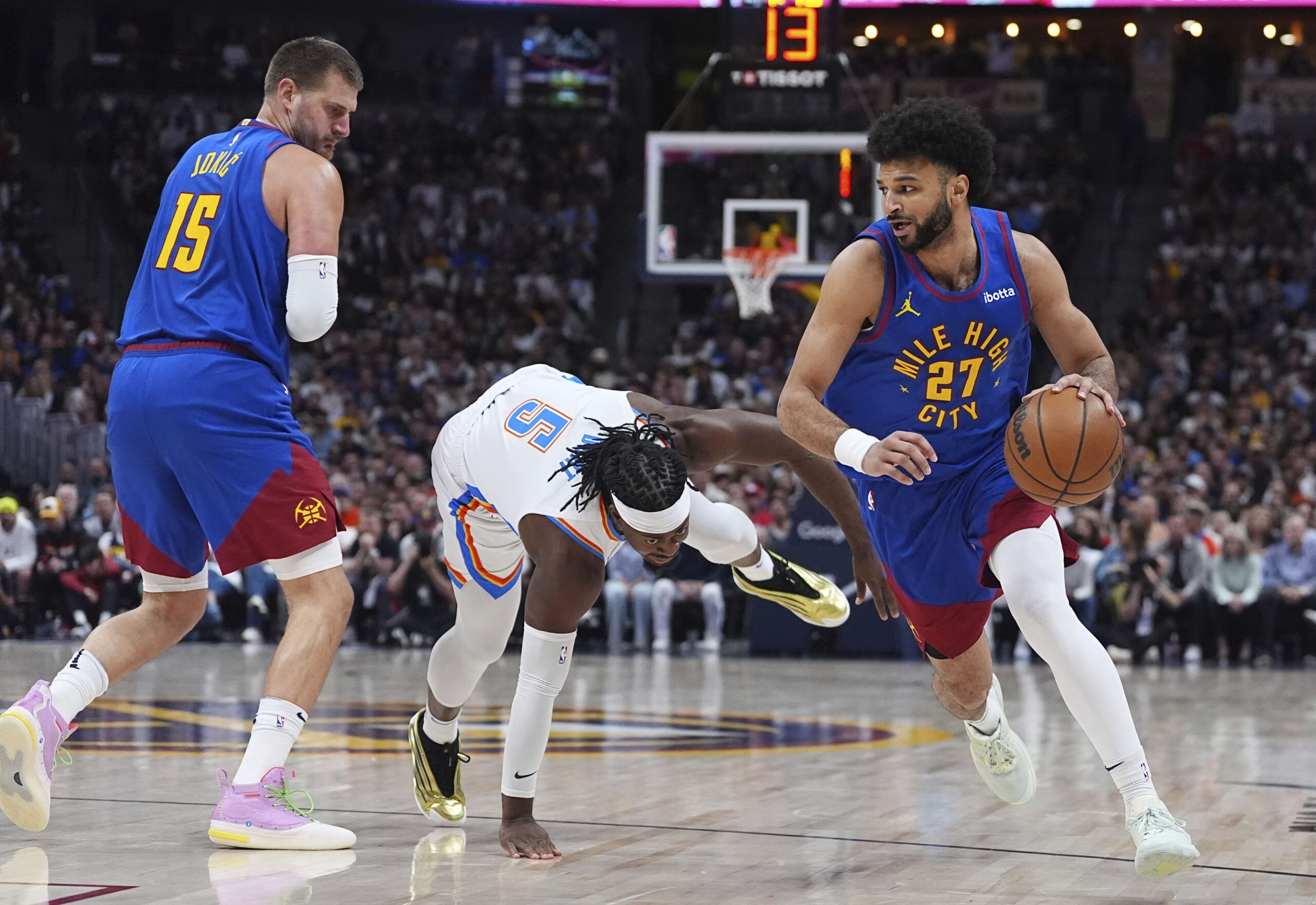 NBA Playoffs - Denver prend l'avantage sur OKC après prolongation, Aardon Gordon encore décisif