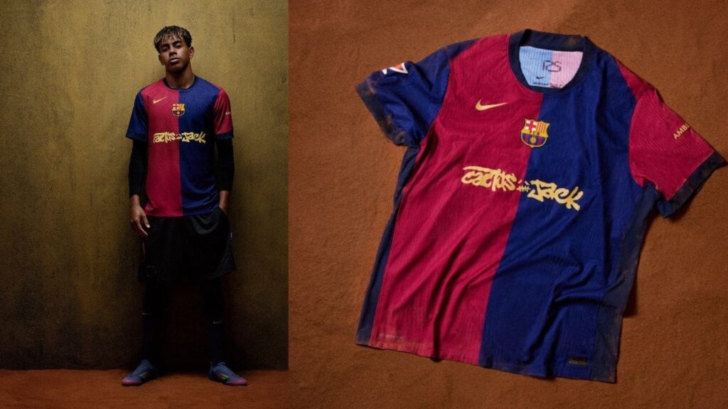 Barca Cactus Jack Lamine Yamal