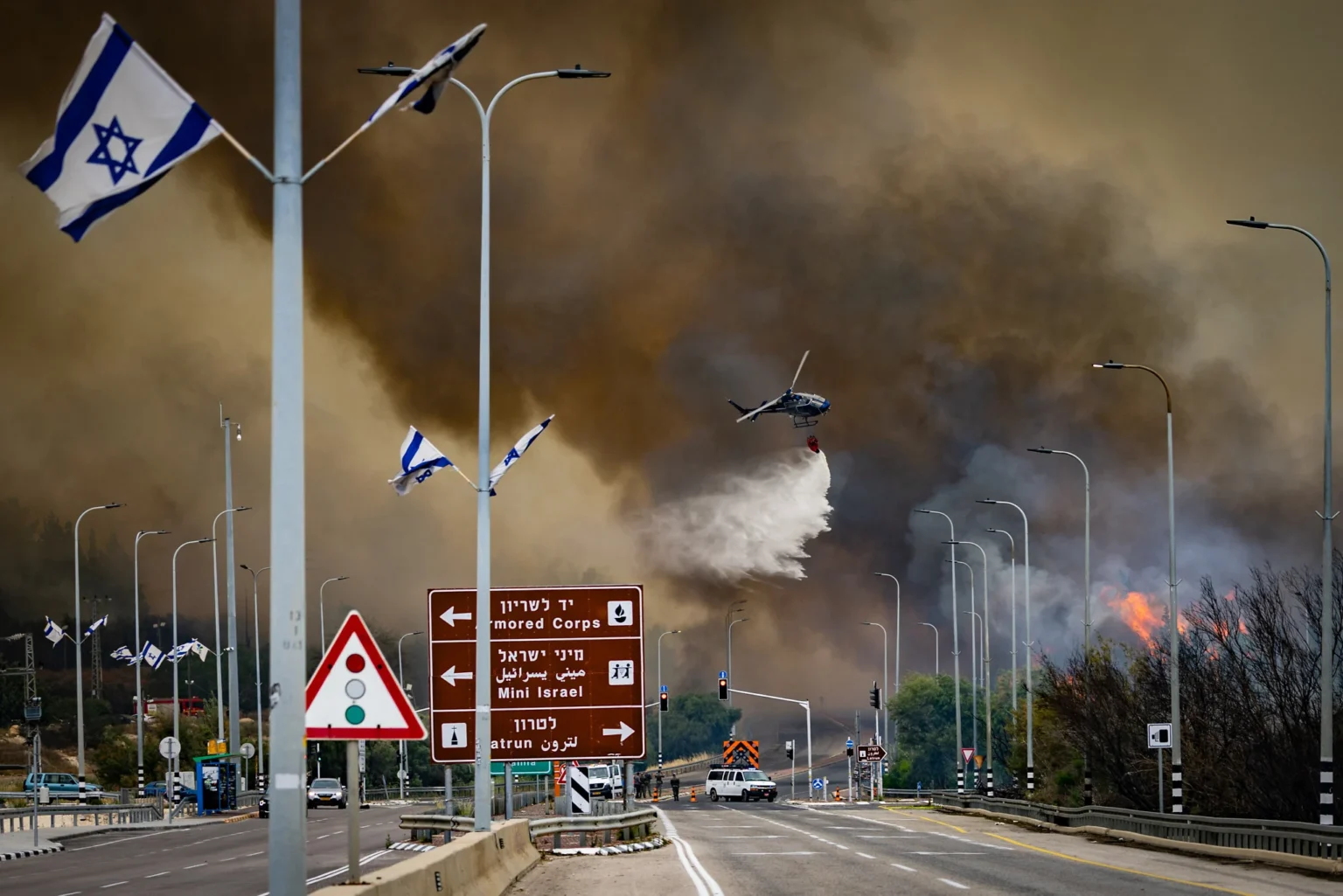 Incendie majeur en Israël : plusieurs pays envoient des avions pour lutter contre les flammes