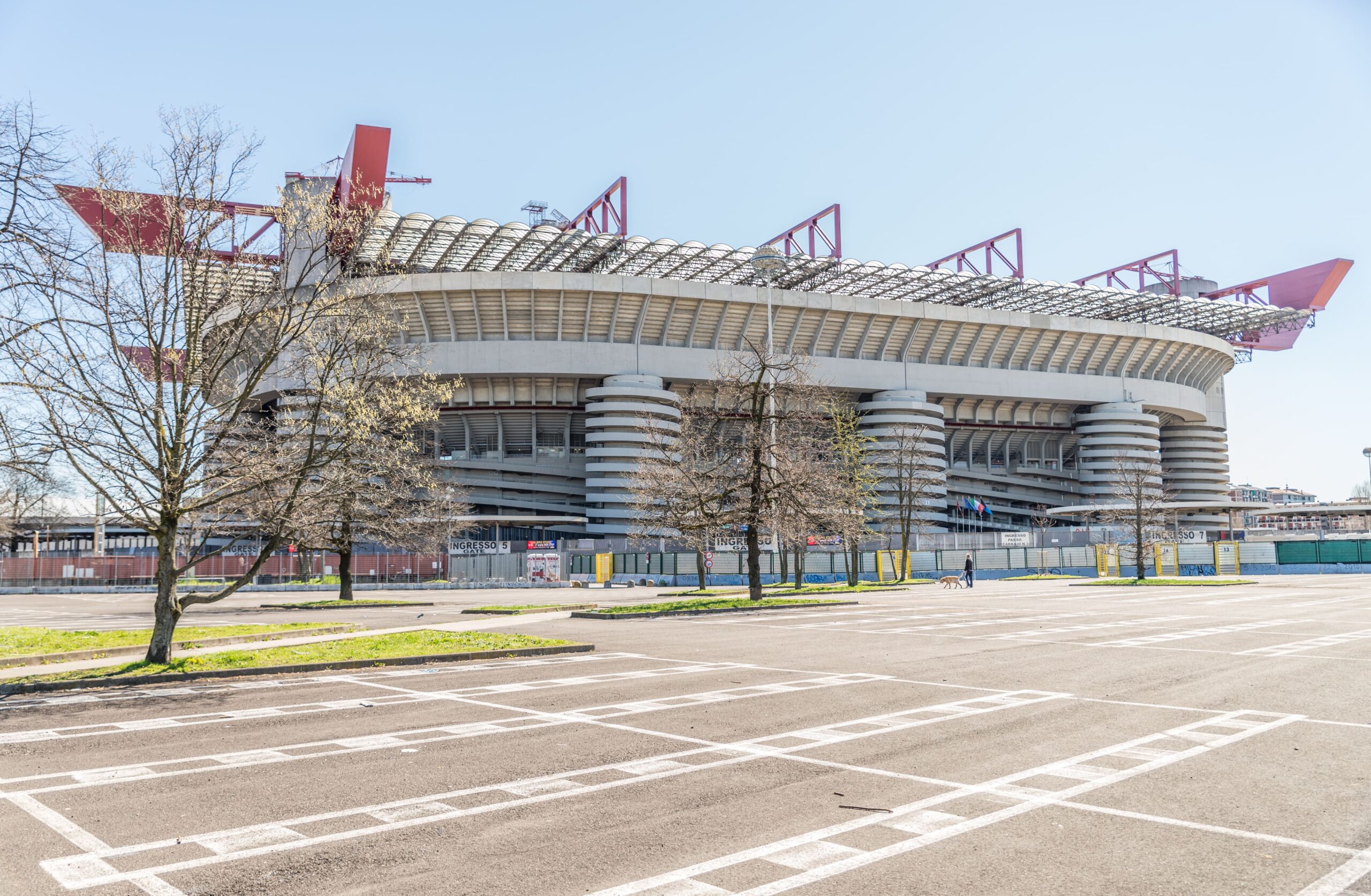 Le Stade San Siro / Giuseppe Meazza à Milan