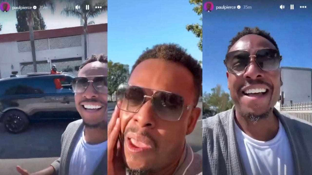 "Si les Celtics perdent le deuxième match, j'irai au travail à pied,  24 kilomètres, en peignoir..." : Paul Pierce l'a fait !