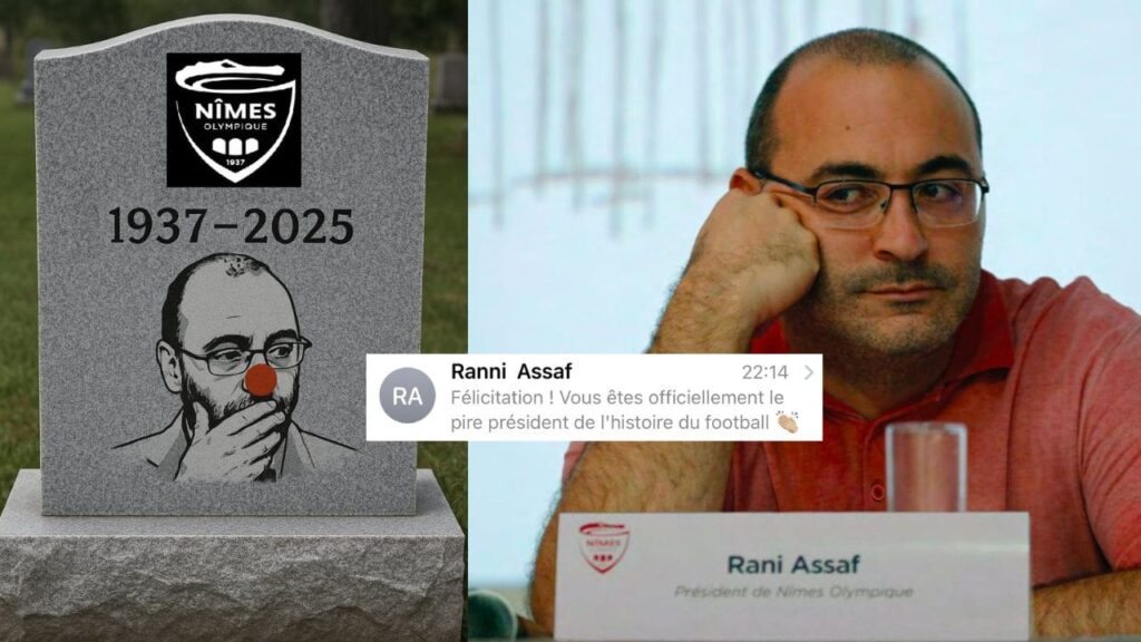 Rani Assaf Nimes : relégation en N2