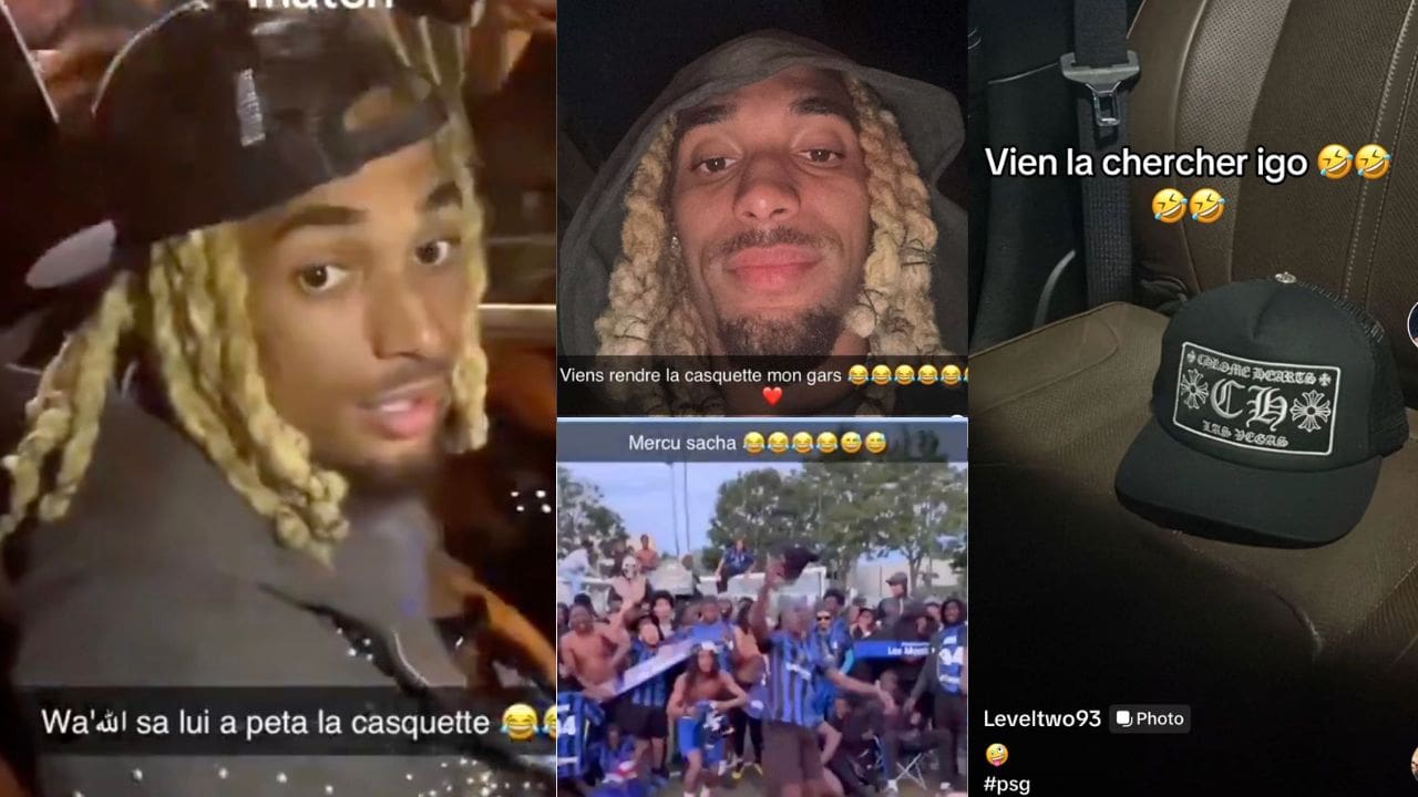 Sacha Boey : sa casquette volée sur les Champs Elysées lors de la fête de la qualification du PSG