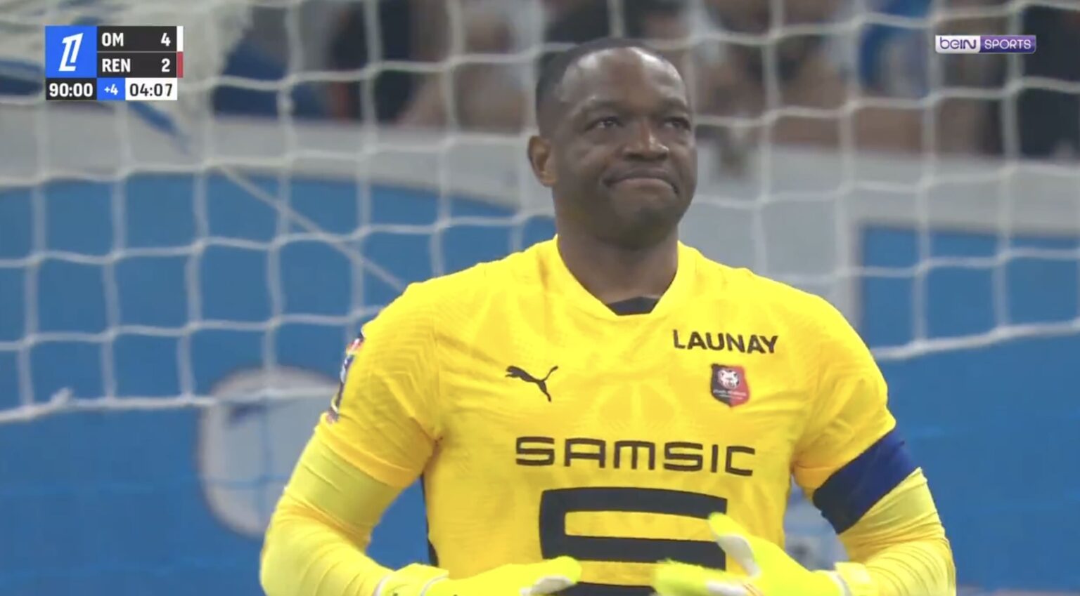 Steve Mandanda, 40 ans, aura pu saluer une dernière fois le public marseillais