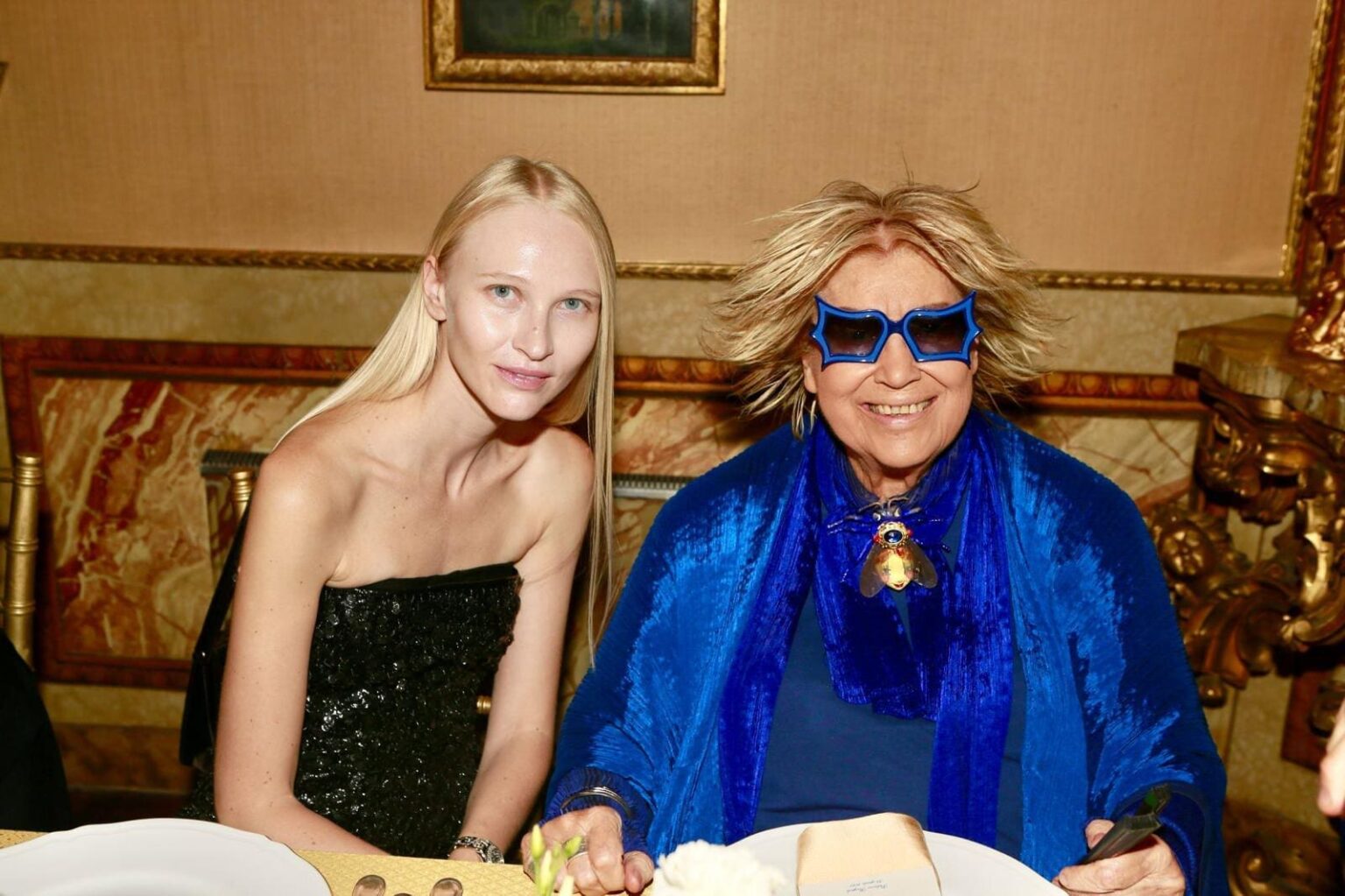 Rome : Yulia Harfouch et Alda Fendi, rencontre au sommet dans le milieu de la mode