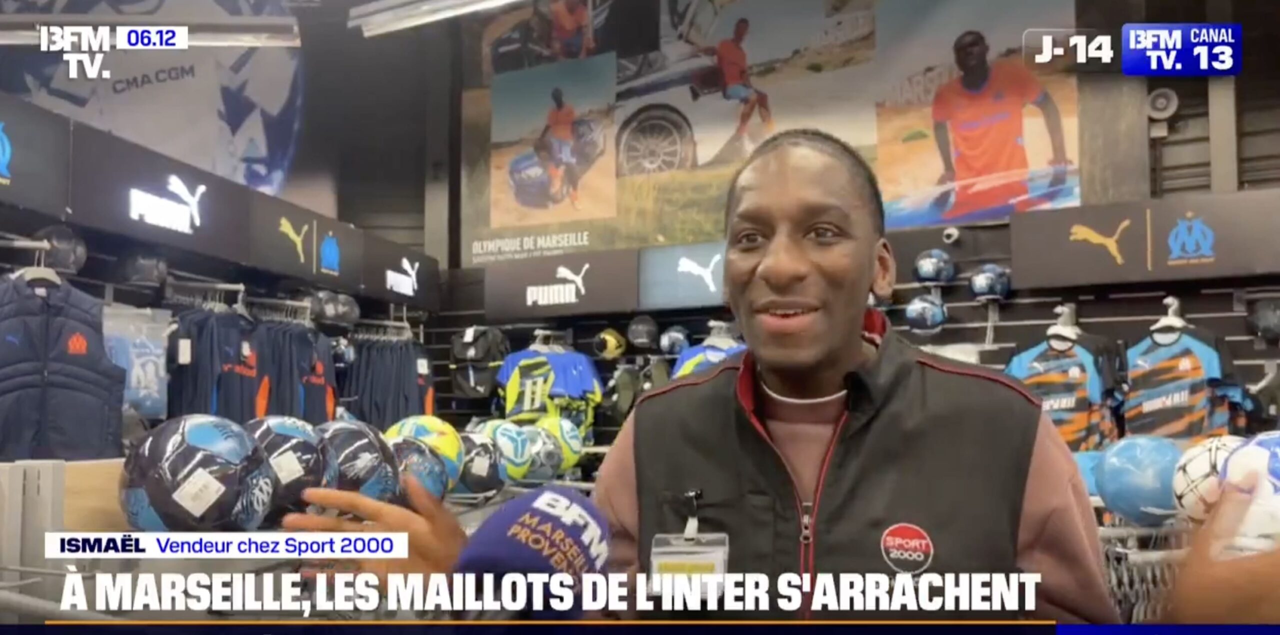 Les supporters de l'OM à fond derrière l'Inter Milan