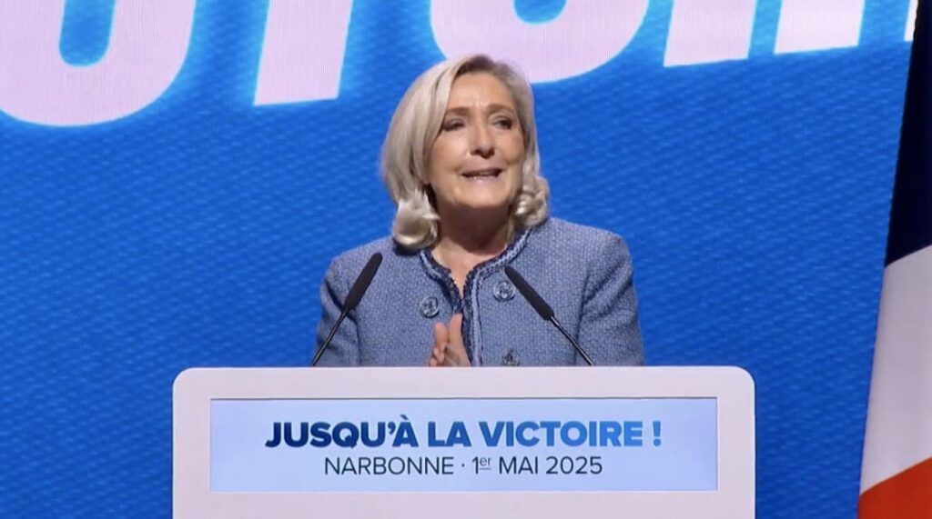 Marine Le Pen: “Ils veulent vous voler la présidentielle”