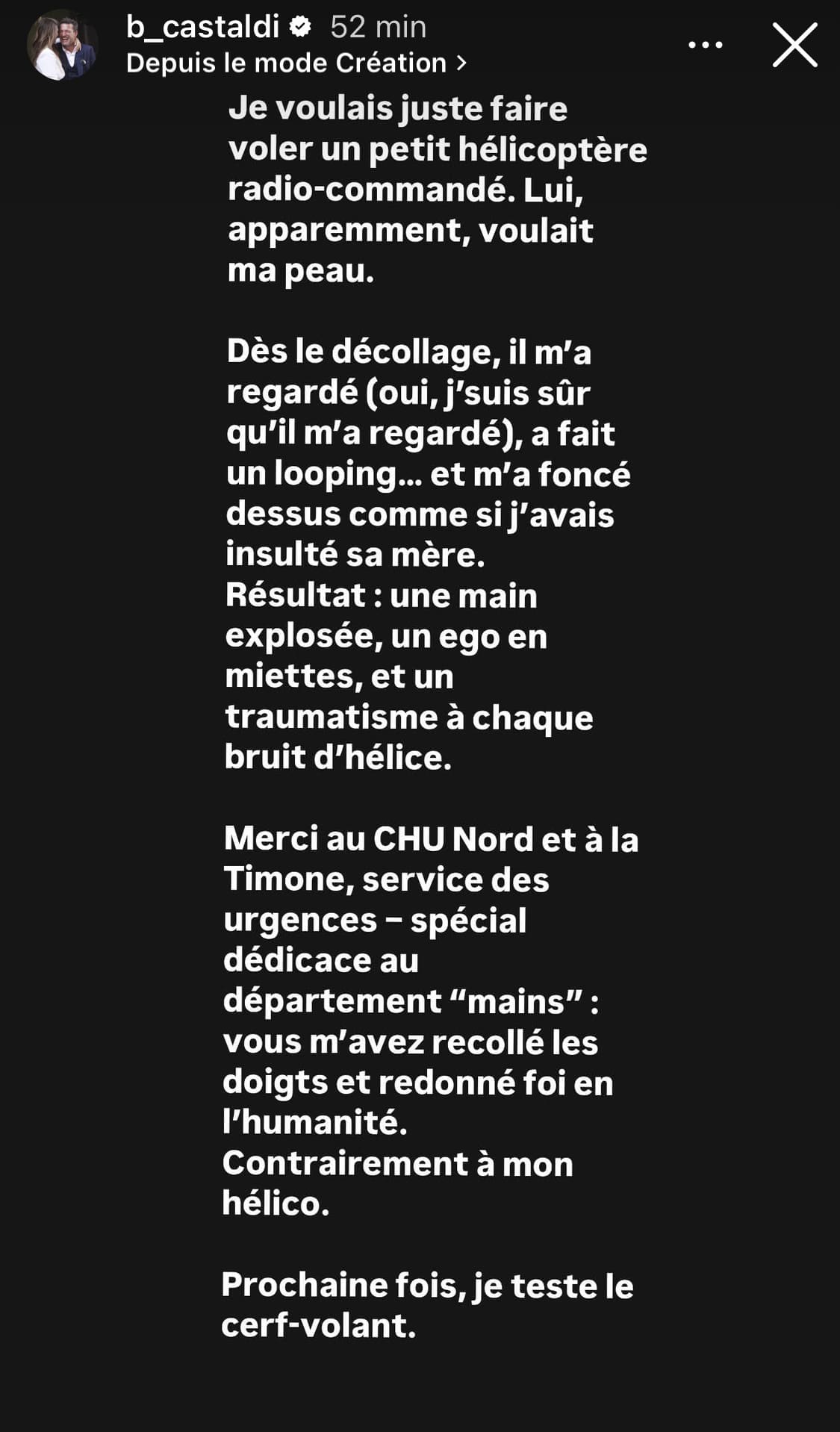 La Story de Benjamin Castaldi