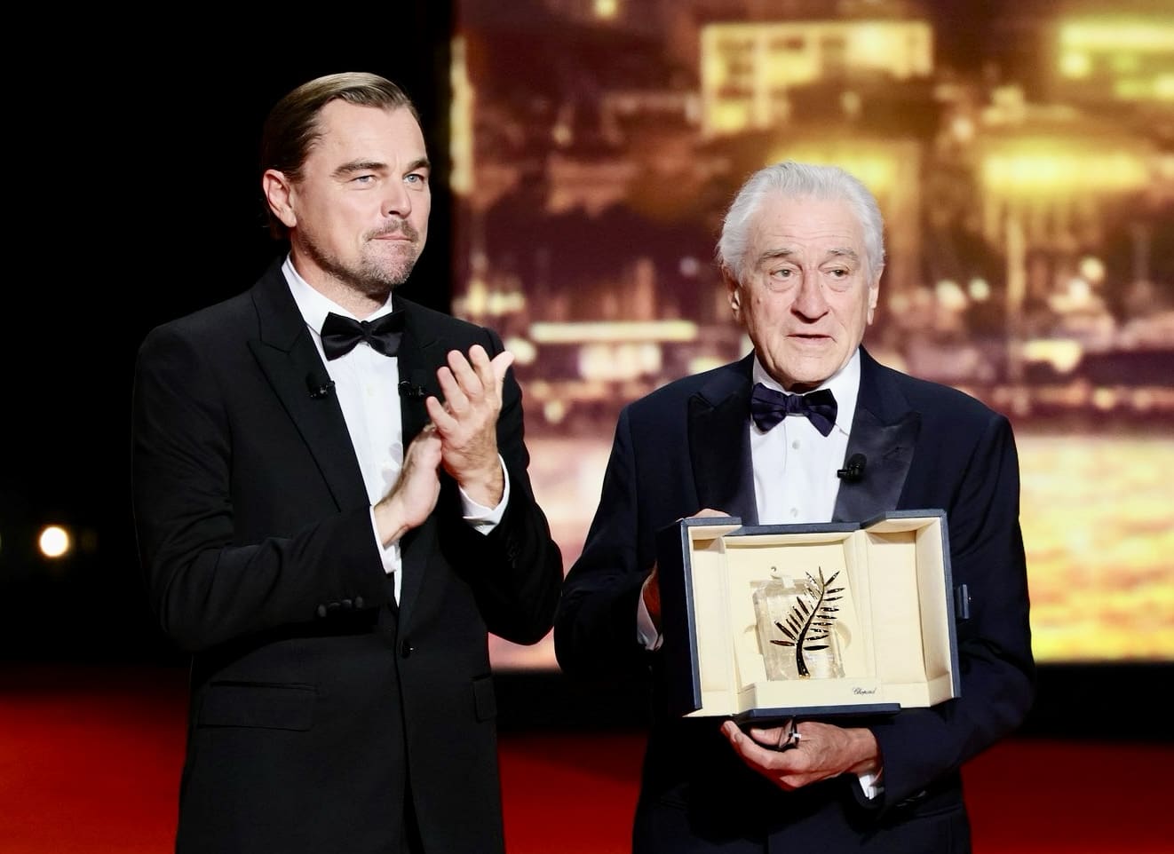 Cannes 2025: Leonardo DiCaprio remet une Palme d’or d’honneur à Robert De Niro: « L’art est en quête de liberté, c’est pourquoi nous sommes une menace pour les fascistes de ce monde.»