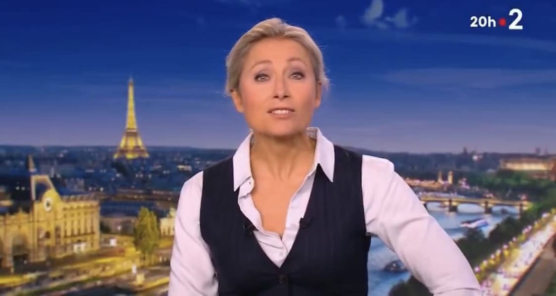 France 2 : Anne-Sophie Lapix va être écartée du JT de 20h
