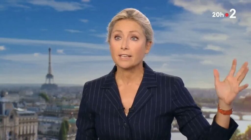 MÉDIAS - Anne-Sophie Lapix quittera la présentation du 20H de France 2 à la mi-juillet