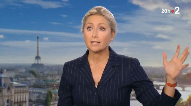 MÉDIAS - Anne-Sophie Lapix quittera la présentation du 20H de France 2 à la mi-juillet