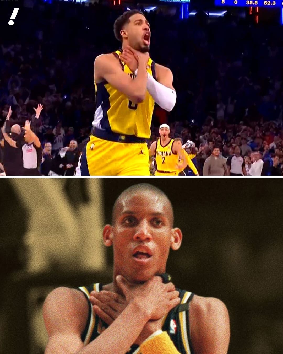 — Le Garden En Feu… Puis Glacé Tyrese Haliburton X Reggie Miller